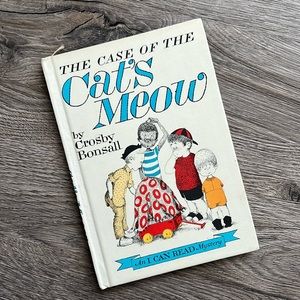 VINTAGE 1960’s children’s book, the case of the CAT’S MEOW. By Crosby Bonsall.